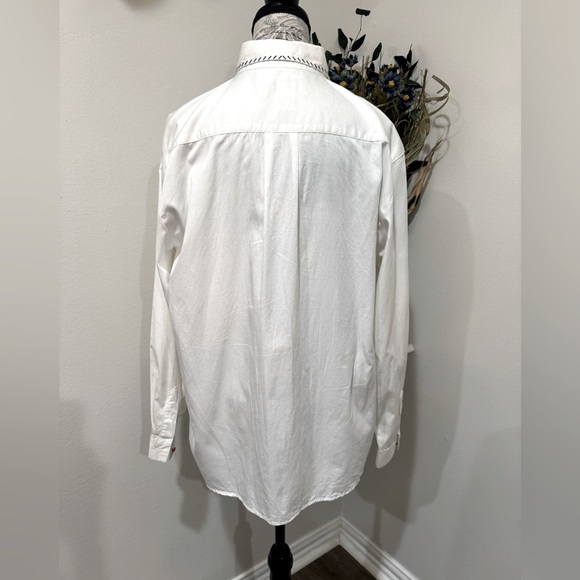 Erez Levy Vest & BellePointe Vintage Long Sleeve Shirt Embroidered w/ beading - Picture 11 of 16